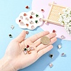 6Pcs 6 Colors K9 Glass Connector Charms FIND-YW0010-80-3