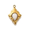 Natural Quartz Crystal Pendants STAS-D310-03G-01-1