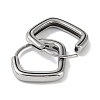 Non-Tarnish 316 Surgical Stainless Steel Hoop Earrings for Women EJEW-P274-18B-P-2