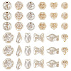 100G Pearlized Opaque Acrylic Beads OACR-TA0004-41B-3