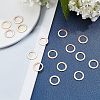 Unicraftale 60Pcs 2 Colors PVD Vacuum Plating 304 Stainless Steel Linking Rings STAS-UN0018-37-4