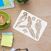 Large Plastic Reusable Drawing Painting Stencils Templates DIY-WH0202-198-3
