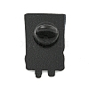 Black Alloy Brooches JEWB-I030-02C-2