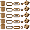 36Sets Iron Baseball Hat Cap Buckle Strap Clasp Clip Kit IFIN-CY0001-02-7