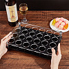 24 Round Holes Acrylic Shot Glasses Holders AJEW-WH0332-32D-3