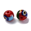 Handmade Millefiori Lampwork Beads LAMP-R003-02A-10-2