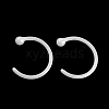 Hypoallergenic Bioceramics Zirconia Ceramic Hoop Nose Rings AJEW-Z014-01C-1