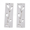 Non-Tarnish 201 Stainless Steel Pendants STAS-N090-JN820-1-1