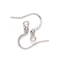 304 Stainless Steel French Earring Hooks STAS-S111-004