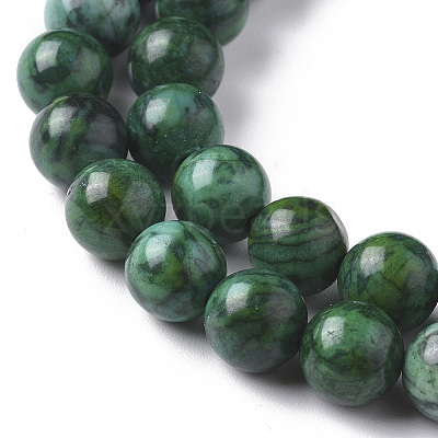 Natural Map Stone Picasso Jasper Beads Strands LS-G-F668-29-8mm-1