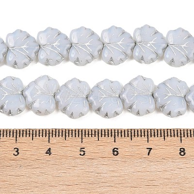 Czech Pressed Glass Beads GLAA-I061-51A-1