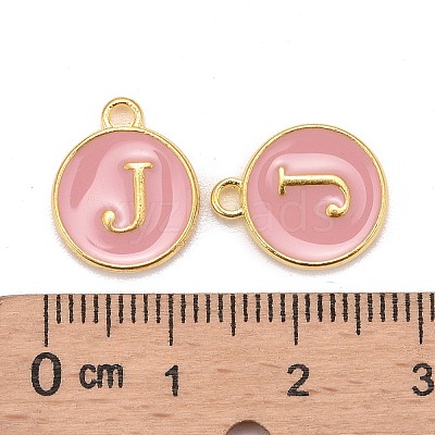 Golden Plated Alloy Enamel Charms LS-ENAM-S118-07J-1