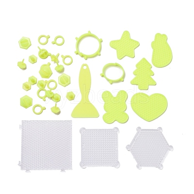 DIY 30 Colors 6000Pcs 4mm PVA Round Water Fuse Beads Kits for Boys DIY-Z007-52-1