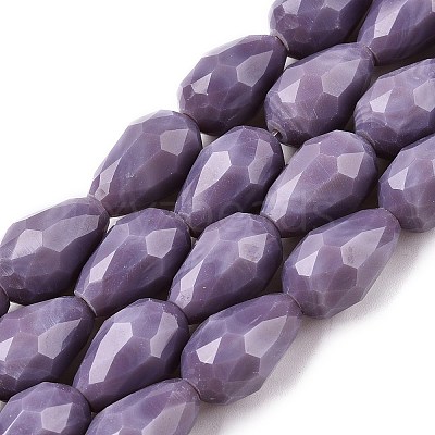 Opaque Solid Color Beads Strands EGLA-N013-P10mm-D09-1