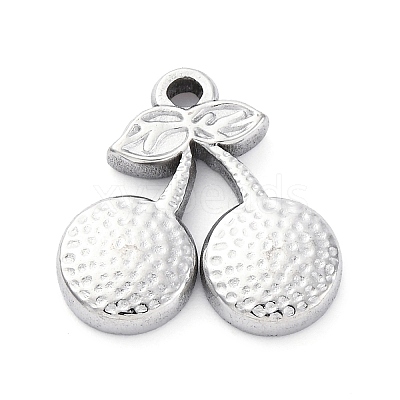 304 Stainless Steel Pendants STAS-V003-07P-1