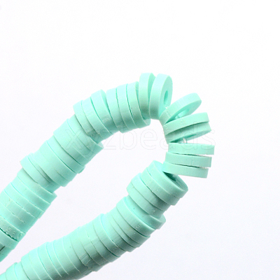 Handmade Polymer Clay Beads X-CLAY-R067-3.0mm-20-1
