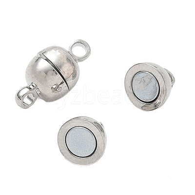 Brass Magnetic Clasp with Loop KK-CBA5585-10P-1