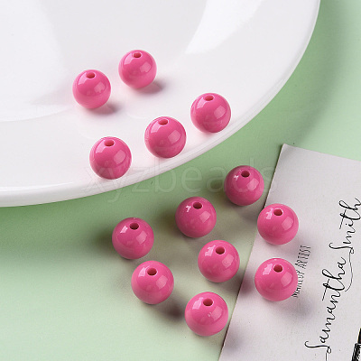 Opaque Acrylic Beads X-MACR-S370-C12mm-A13-1