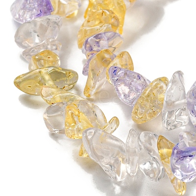 Crackle Glass Bead Strands G-F328-18-A-1