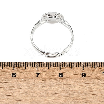 Brass Ring Components KK-C3044-10mm-S-1