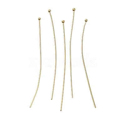 Brass Ball Head Pins X-KK-H502-03H-G-1