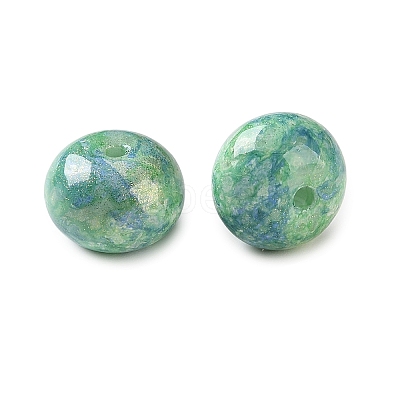 Baking Paint Opaque Glass Beads GL-CBAF5F7-01C-1