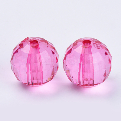 Transparent Acrylic Beads TACR-Q254-22mm-V08-1