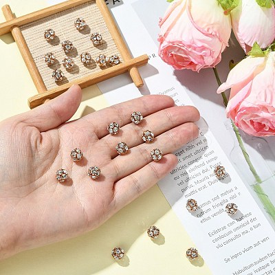 Preciosa® MAXIMA Crystal Stones in Settings X-PRC-MB8-00030-RG-1