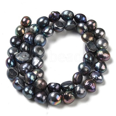Natural Cultured Freshwater Pearl Beads Strands PEAR-E017-42-1