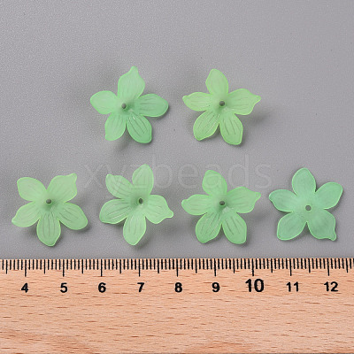 Frosted Acrylic Bead Caps MACR-S371-05A-733-1