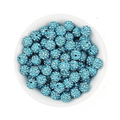 Pave Disco Ball Beads RB-H258-8MM-202-1