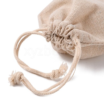 Cotton Packing Pouches Drawstring Bags X-ABAG-R011-10x12-1
