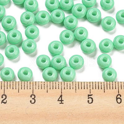 Imitation Jade 3/0 Glass Seed Beads SEED-Z001-A-B10-1