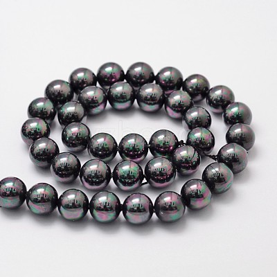 Shell Pearl Bead Strands X-BSHE-L025-05-8mm-1