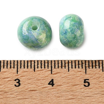 Baking Paint Opaque Glass Beads GL-CBAF5F7-01C-1