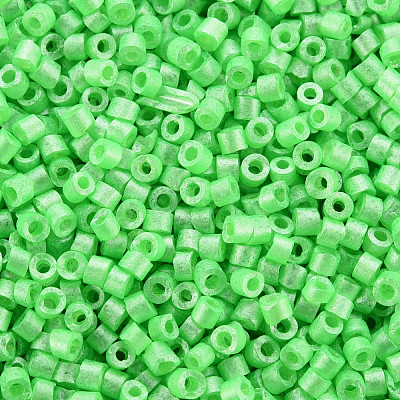 Fluorescent Color Glass Cylinder Beads SEED-S047-P-006-1