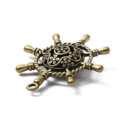 Tibetan Style Alloy Pendants FIND-WH0050-52AB-1