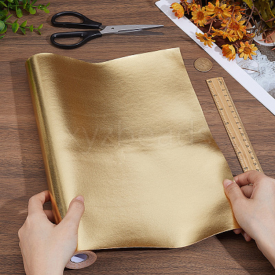 PVC Imitation Leather Fabric AJEW-WH20006-451A-1