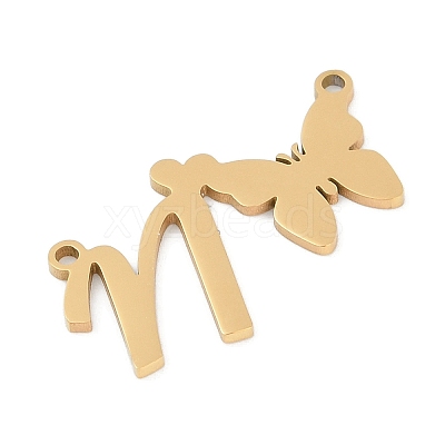 304 Stainless Steel Pendants STAS-L279-002G-N-1