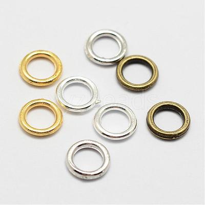 Alloy Closed Jump Rings PALLOY-P119-04-1