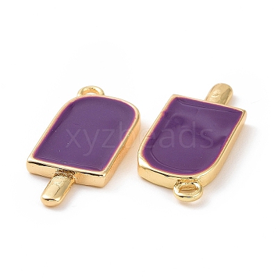 Brass Enamel Pendants KK-A168-16-07G-1