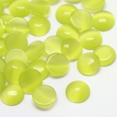 Cat Eye Cabochons X-CE-J002-8mm-17-1
