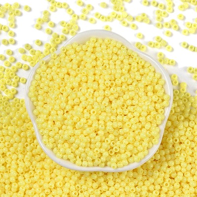 Opaque Acrylic Beads SACR-A007-01B-18-1