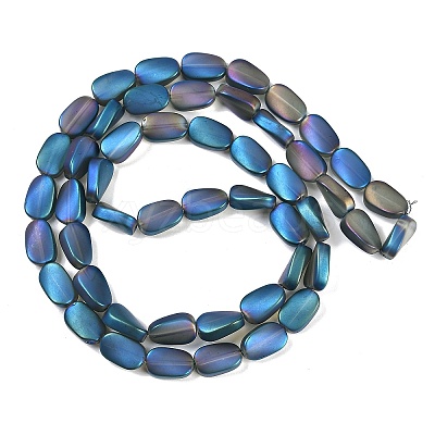 Electroplate Glass Beads Strands EGLA-C009-01B-FR01-1