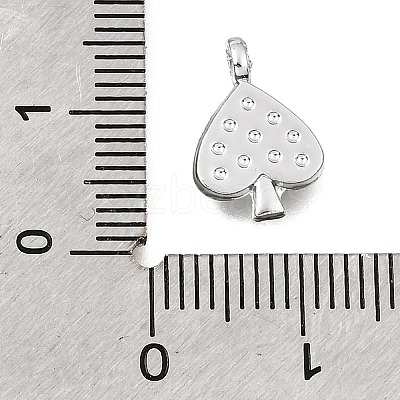 UV Plating Alloy Crystal Rhinestone Pendants RB-CBAD37D-04P-1