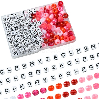 Transparent & Opaque Acrylic Beads KY-FS0001-26D-1