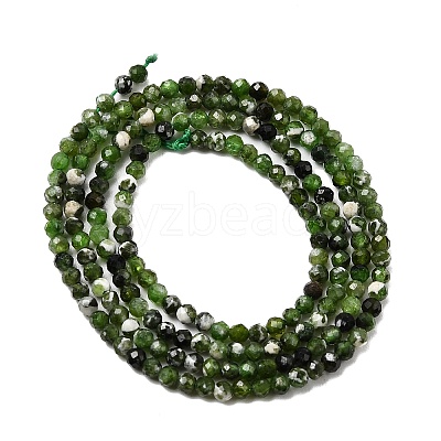Natural Diopside Beads Strands G-G188-B14-04-1