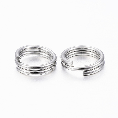 Tarnish Resistant 304 Stainless Steel Split Rings LS-STAS-H413-04P-B-1