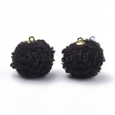 Handmade Cloth Fabric Covered Pendants LS-WOVE-N006-16A-1