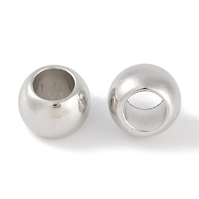 CCB Plastic Round Beads ALUM-U001-07B-08-1